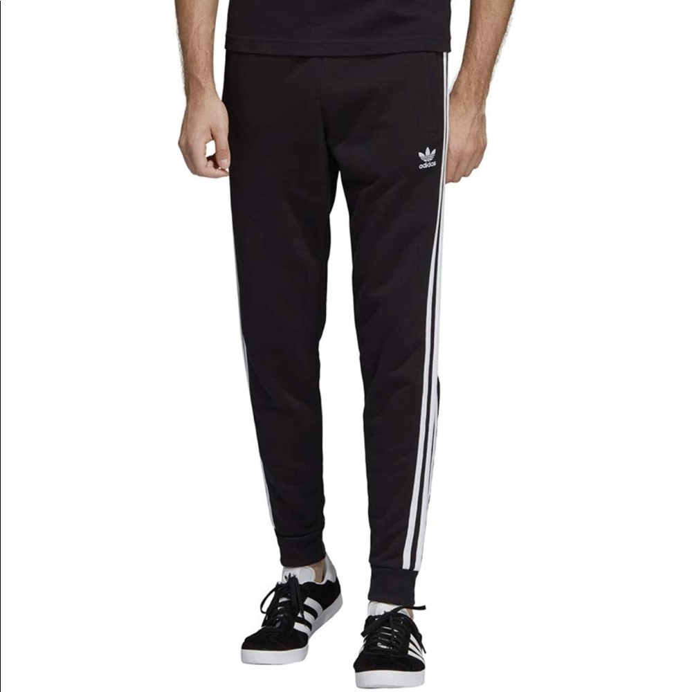 Adidas Men's Black Track Pants